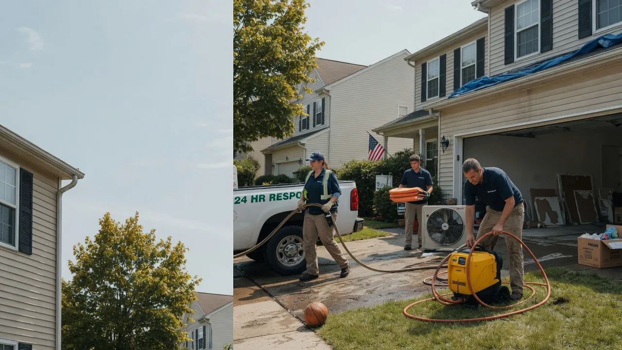 Emergency Water Damage Restoration in Alum Bridge, WV near me